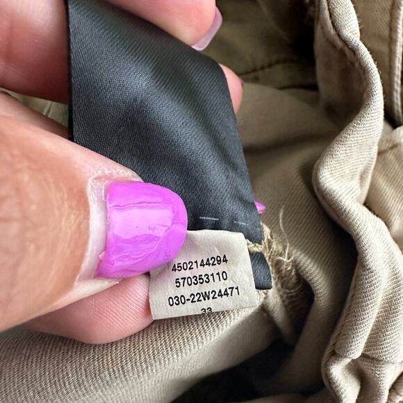 2/$30 White House Black Market Extra High-Rise Tapered Ankle Cargo Pants #A0140 - Picture 7 of 10